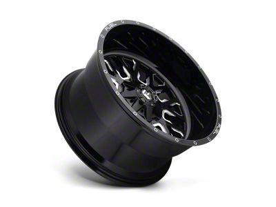 Fuel Wheels Stroke Gloss Black Milled 6-Lug Wheel; 17x9; -12mm Offset (04-08 F-150)