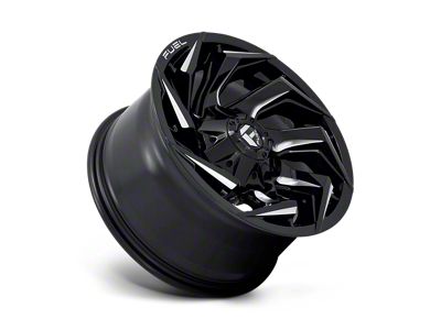 Fuel Wheels Reaction Gloss Black Milled 6-Lug Wheel; 17x9; -12mm Offset (23-24 Colorado)