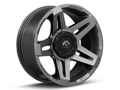 Fuel Wheels SFJ Matte Gunmetal 6-Lug Wheel; 20x9; 1mm Offset (19-24 RAM 1500)