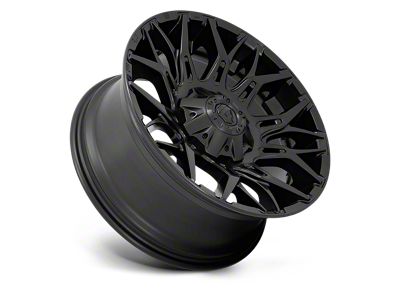 Fuel Wheels Twitch Blackout 6-Lug Wheel; 22x10; -18mm Offset (21-24 Yukon)
