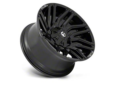 Fuel Wheels Typhoon Gloss Black 6-Lug Wheel; 20x10; -18mm Offset (07-14 Yukon)