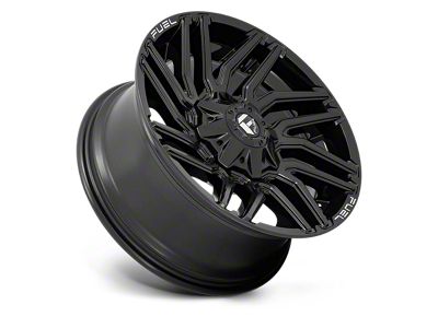 Fuel Wheels Typhoon Gloss Black 6-Lug Wheel; 22x10; -18mm Offset (19-24 RAM 1500)