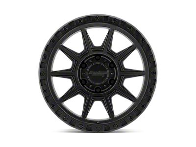 American Racing AR202 Cast Iron Black 6-Lug Wheel; 18x9; 0mm Offset (19-24 Sierra 1500)