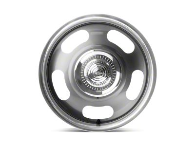 American Racing VN506 Mag Gray Center Polished Lip Wheel; 20x9.5; 0mm Offset (15-20 Yukon)