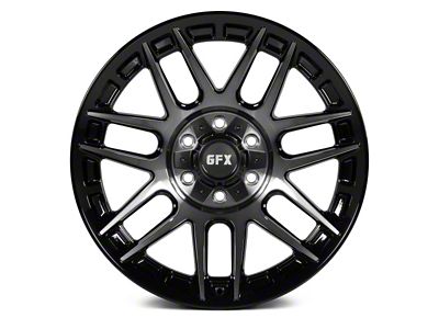 G-FX TM8 Gloss Black with Dark Tint 6-Lug Wheel; 20x9; 18mm Offset (21-24 F-150)