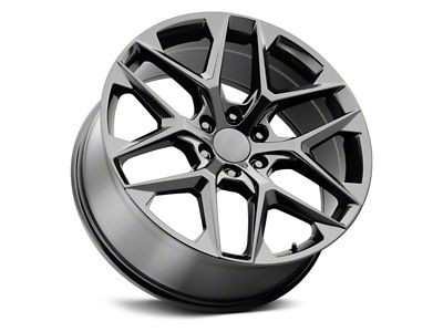 Voxx Replica SSW Style Gloss Black 6-Lug Wheel; 22x9; 31mm Offset (07-13 Sierra 1500)