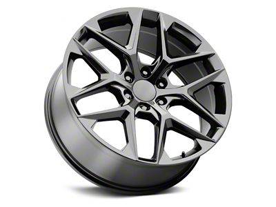 Voxx Replica SSW Style Gloss Black 6-Lug Wheel; 22x9; 31mm Offset (99-06 Sierra 1500)