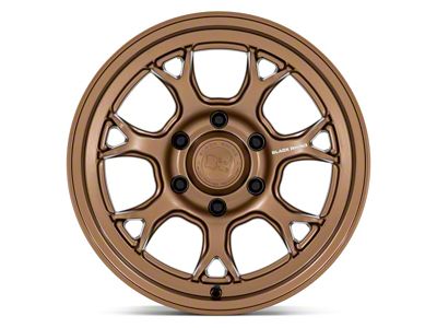 Black Rhino Etosha Matte Bronze 6-Lug Wheel; 17x8.5; -10mm Offset (15-20 Tahoe)