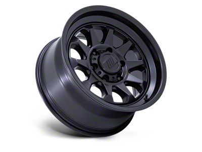 Pro Comp Wheels Beacon Matte Black 6-Lug Wheel; 17x8.5; 0mm Offset (07-13 Silverado 1500)