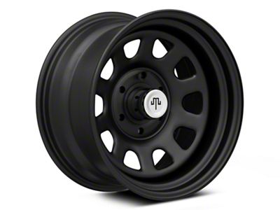 Mammoth D Window Matte Black 6-Lug Wheel; 17x9; -6mm Offset (07-14 Tahoe)