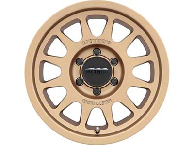 Method Race Wheels MR703 Bead Grip Bronze 6-Lug Wheel; 17x8.5; 0mm Offset (15-20 Tahoe)