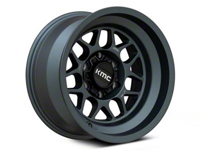 KMC Terra Metallic Blue 6-Lug Wheel; 17x8.5; 0mm Offset (2024 Ranger)