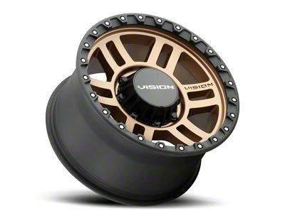 Vision Off-Road Manx 2 Bronze 6-Lug Wheel; 17x9; 12mm Offset (07-14 Tahoe)