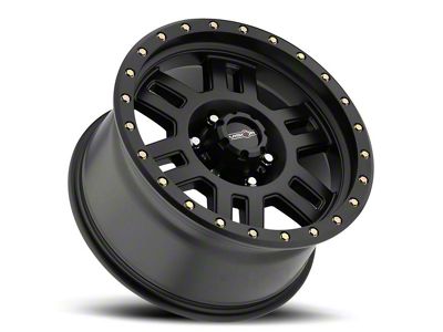 Vision Off-Road Manx Matte Black 6-Lug Wheel; 17x8.5; 0mm Offset (07-14 Tahoe)