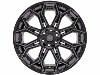 4Play 4P83 Brushed Black 6-Lug Wheel; 20x10; -18mm Offset (21-24 Yukon)