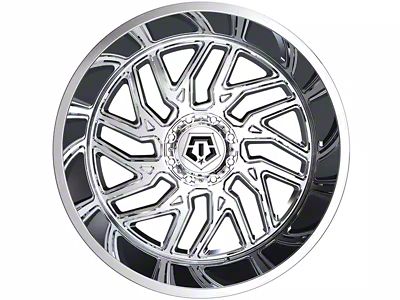 TIS 544C Chrome 6-Lug Wheel; 20x9; 18mm Offset (21-24 Tahoe)