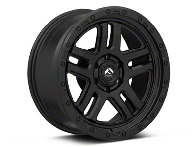 Fuel Wheels Ammo Matte Black 6-Lug Wheel; 17x9; -12mm Offset (2024 Ranger)