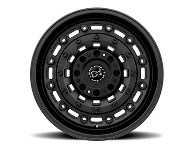 Black Rhino Arsenal Textured Matte Black 6-Lug Wheel; 18x9.5; -18mm Offset (23-24 Canyon)