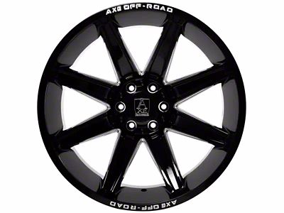 Axe Wheels Atremis Gloss Black Milled 6-Lug Wheel; 20x9.5; 15mm Offset (15-20 Tahoe)