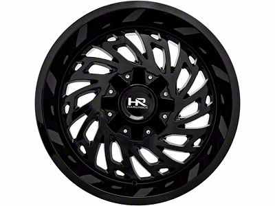 Hardrock Offroad Attack Gloss Black 6-Lug Wheel; 20x10; -19mm Offset (21-24 F-150)