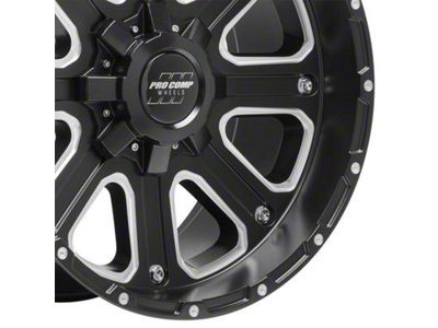 Pro Comp Wheels Axis Satin Black 6-Lug Wheel; 20x10; -18mm Offset (07-14 Tahoe)