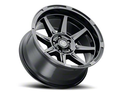 ICON Alloys Bandit Gloss Black 6-Lug Wheel; 20x10; -24mm Offset (2024 Ranger)