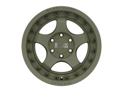 Black Rhino Bantam Olive Drab Green 6-Lug Wheel; 18x9; 12mm Offset (2024 Ranger)