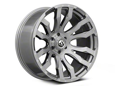 Fuel Wheels Blitz Platinum Brushed Gunmetal 6-Lug Wheel; 20x10; -18mm Offset (2024 Ranger)