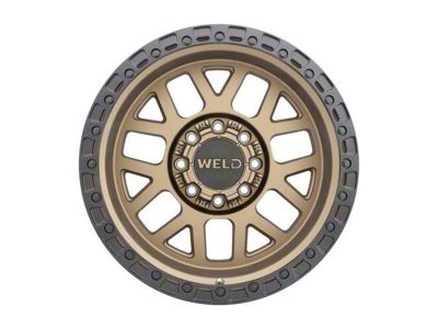 Weld Off-Road Cinch Satin Bronze 6-Lug Wheel; 20x10; 13mm Offset (23-24 Colorado)