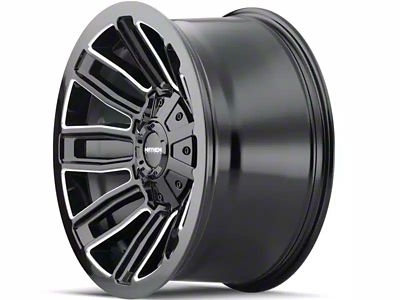 Mayhem Wheels Decoy Gloss Black Milled 6-Lug Wheel; 20x9; -5mm Offset (23-24 Canyon)