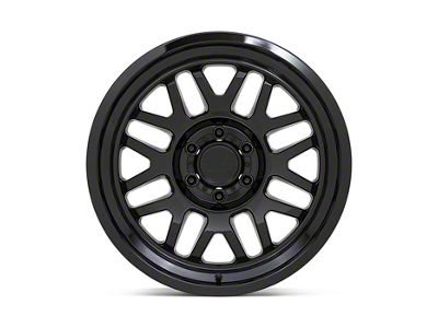 Black Rhino Delta Gloss Black 6-Lug Wheel; 18x9.5; -18mm Offset (23-24 Canyon)