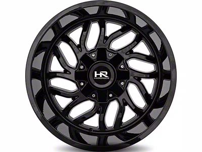 Hardrock Offroad Destroyer Gloss Black 6-Lug Wheel; 20x10; -19mm Offset (09-14 F-150)