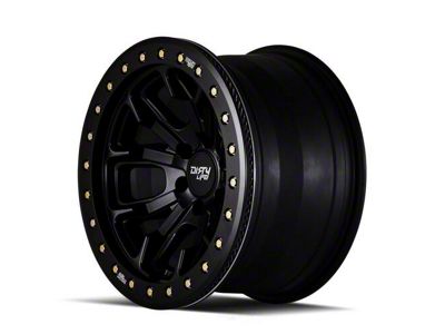 Dirty Life DT-1 Matte Black 6-Lug Wheel; 17x9; -12mm Offset (07-14 Yukon)