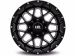 Hardrock Offroad Gunner Gloss Black Milled 6-Lug Wheel; 20x9; 0mm Offset (23-24 Canyon)