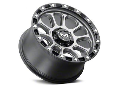 MKW Offroad M204 Matte Gray 6-Lug Wheel; 18x9; 1mm Offset (21-24 Yukon)