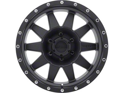 Method Race Wheels MR301 The Standard Matte Black 6-Lug Wheel; 18x9; -12mm Offset (21-24 Yukon)
