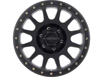 Method Race Wheels MR305 NV Matte Black 6-Lug Wheel; 17x8.5; 0mm Offset (21-24 Yukon)