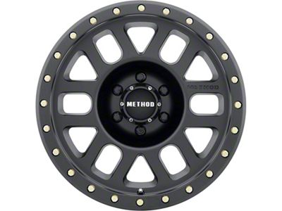 Method Race Wheels MR309 Grid Matte Black 6-Lug Wheel; 18x9; 0mm Offset (21-24 Tahoe)