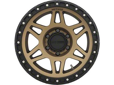 Method Race Wheels MR312 Bronze 6-Lug Wheel; 17x8.5; 0mm Offset (23-24 Canyon)