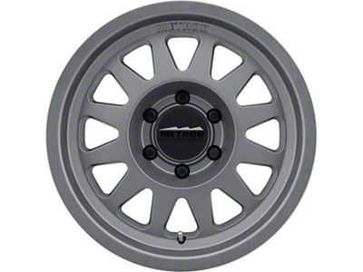 Method Race Wheels MR704 Matte Titanium 6-Lug Wheel; 17x8.5; 0mm Offset (21-24 Yukon)