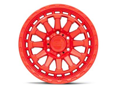 Black Rhino Raid Gloss Red 6-Lug Wheel; 20x9.5; 12mm Offset (2024 Ranger)