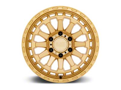 Black Rhino Raid Gold 6-Lug Wheel; 17x8.5; 0mm Offset (2024 Ranger)