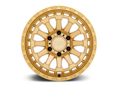 Black Rhino Raid Gold 6-Lug Wheel; 20x9.5; 12mm Offset (2024 Ranger)