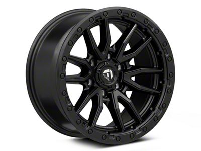 Fuel Wheels Rebel Matte Black 6-Lug Wheel; 20x9; 20mm Offset (23-24 Colorado)