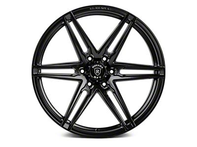 Rohana Wheels RFV1 Matte Black 6-Lug Wheel; 20x9.5; 18mm Offset (2024 Ranger)