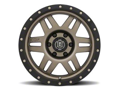 ICON Alloys Six Speed Bronze 6-Lug Wheel; 17x8.5; 25mm Offset (07-14 Yukon)
