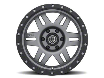 ICON Alloys Six Speed Titanium 6-Lug Wheel; 17x8.5; 25mm Offset (23-24 Colorado)