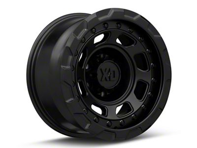 XD Storm Satin Black 6-Lug Wheel; 17x9; -12mm Offset (2024 Ranger)