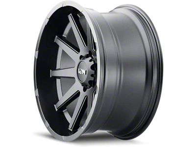 ION Wheels TYPE 143 Matte Black 6-Lug Wheel; 20x9; 0mm Offset (23-24 Canyon)