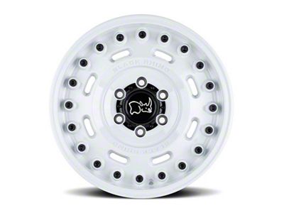 Black Rhino Axle Gloss White 6-Lug Wheel; 17x9.5; 6mm Offset (23-24 Colorado)